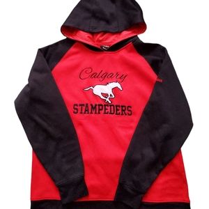 Calgary Stampeders Reebok Hoodie (2014), Red.